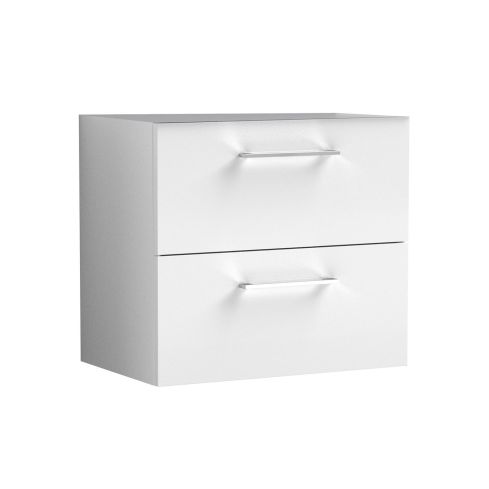 Zephyr Wall Mounted Double Drawer Vanity Unit