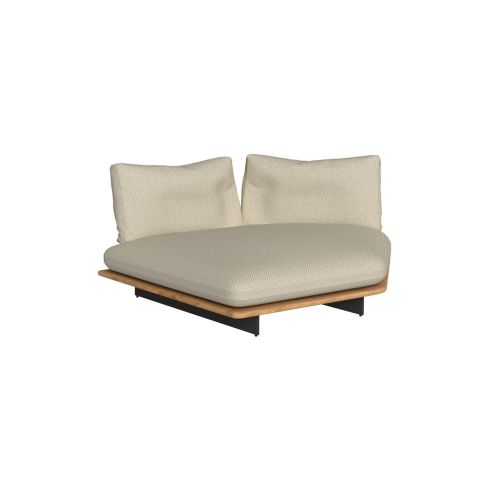 Venice Icon Outdoor Right Oblique Modular Sofa End