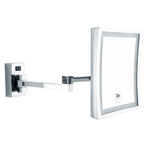 Brubeck Wall Mounted Magnifying LED Mirror