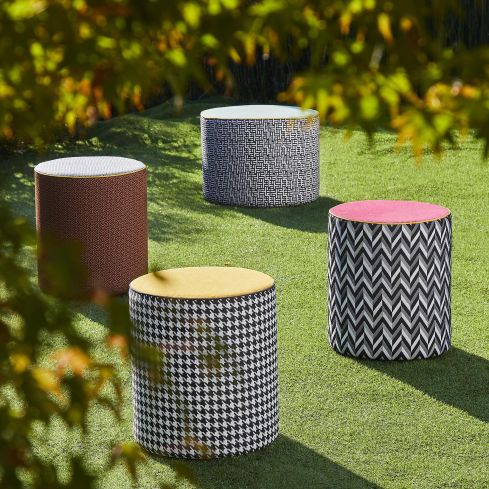 Calybabu Outdoor Pouf Pattern I