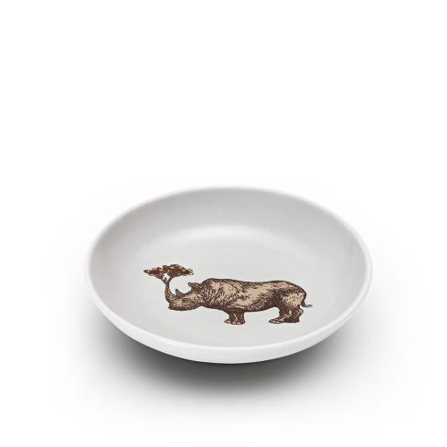 Animal Rhino Mini Plate