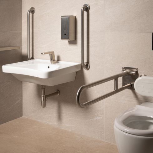 Medical Extended Wall Mounted WC With Seat