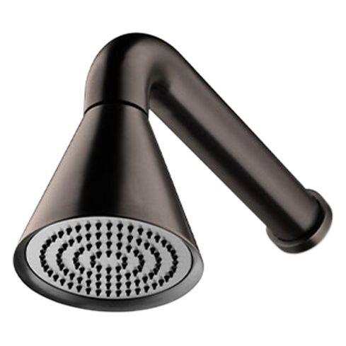 Cone Shower Head With Wall Mounted Arm