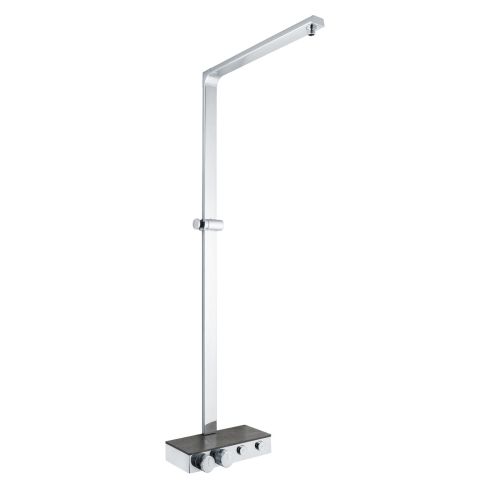Stereo FM Shower Column with Thermostatic Shower Mixer