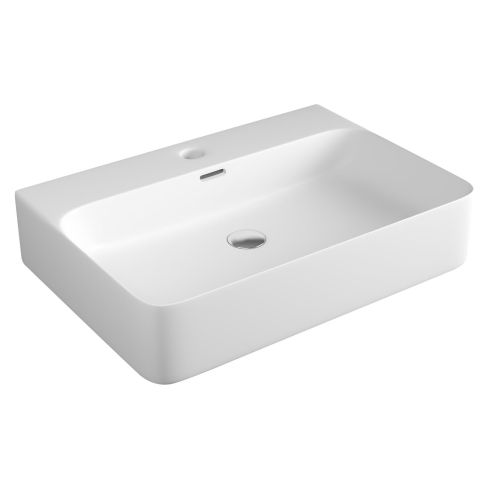 M-Line Countertop Wash Basin With Tap Ledge