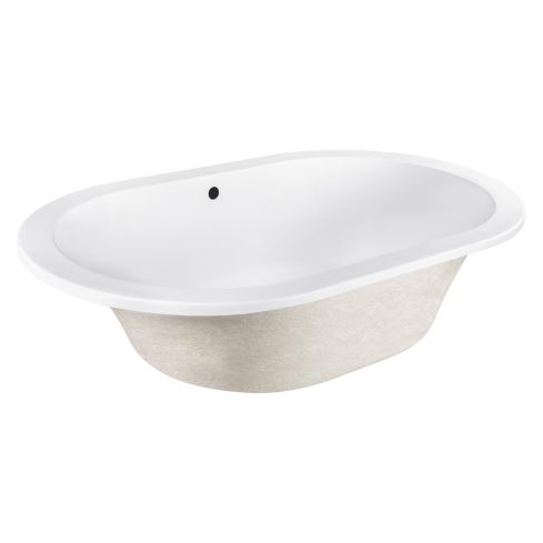 Corsair Oval Acrylic Inset Bathtub