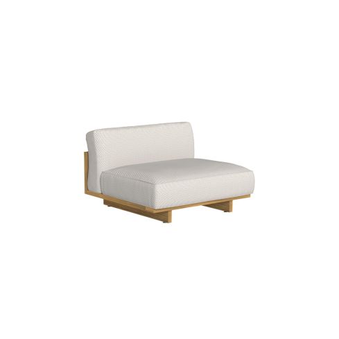 Argo Wood Icon Outdoor Center Modular Sofa