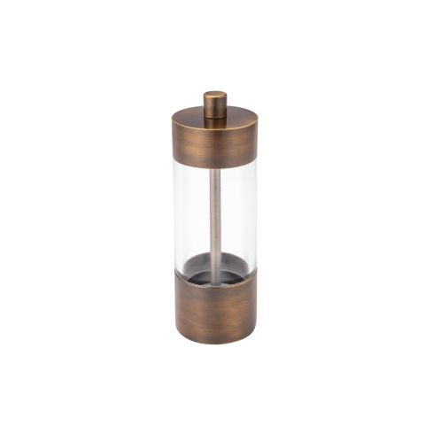 Silver Cylinder Pepper Mill