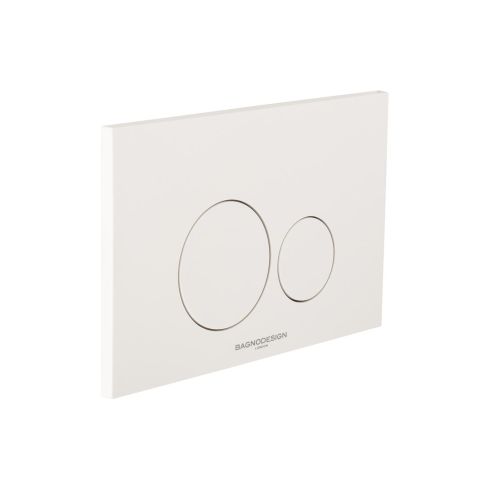 Aquaeco Dual Flush Plate with Round Buttons