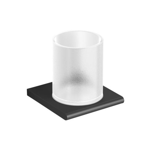 Slim Line Wall Mounted Tumbler and Holder