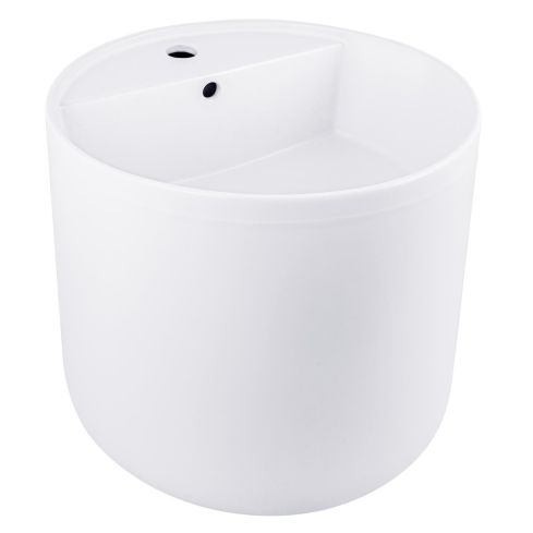 Nara Wall Mounted Wash Basin With Overflow