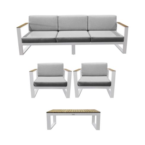 Bel 5 SEATER KIT Sofa Set With Coffee Table
