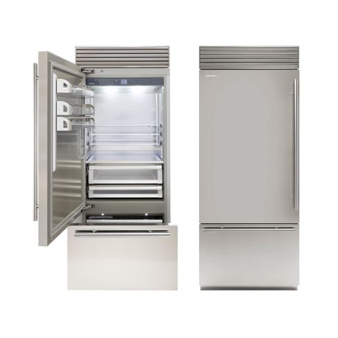 X-Pro Built-In Fridge And Freezer Left Opening