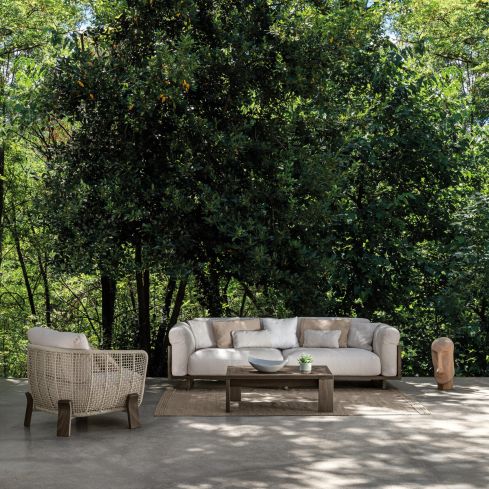 Argo Wood Icon Outdoor 2 Seater Sofa