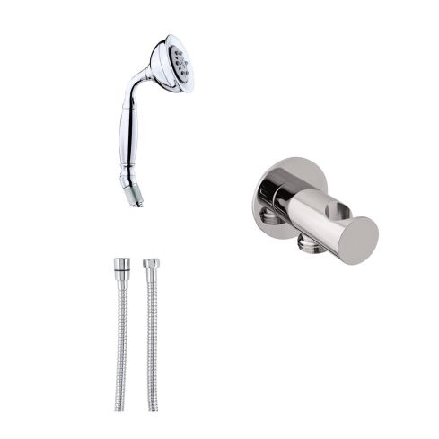 Princess Nouveau Hand Shower With Hose And Wall Outlet