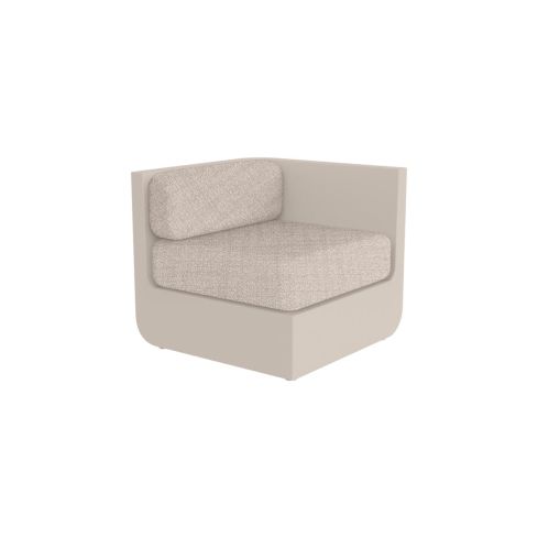 Ulm Outdoor Sectional Sofa Left With Cushion