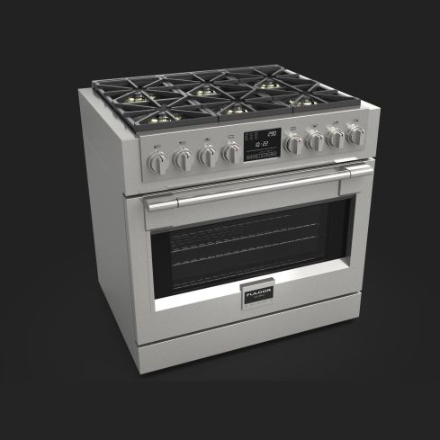 Professional Freestanding Cooker Gas Top With Electric Oven