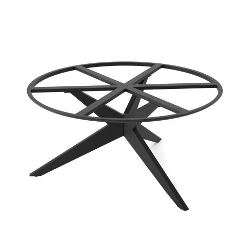 Yate Round Outdoor Dining Table Frame With Legs