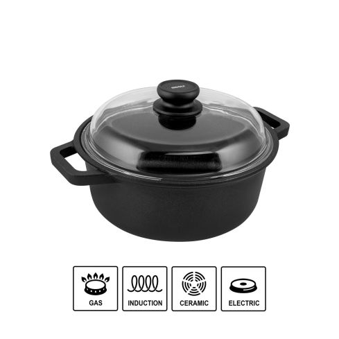 Blackplus Sauce Pot With Lid Dia 200 MM