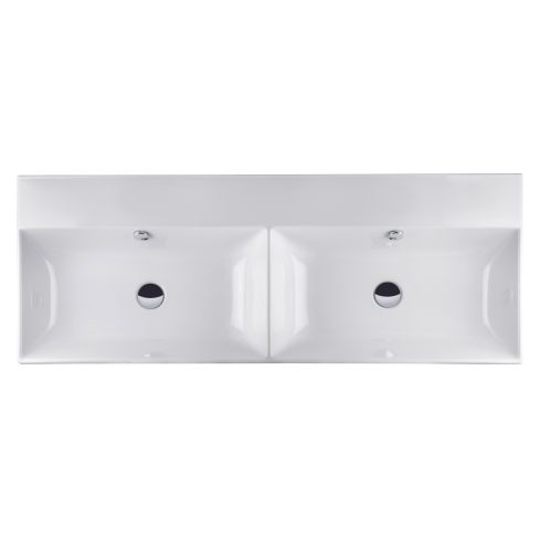 Funktion Double Countertop or Wall Mounted Wash Basin