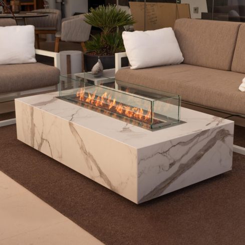 Cabo Outdoor Automatic Ethanol Fire Table