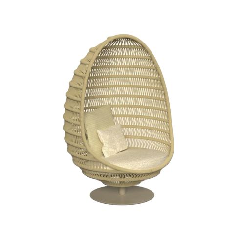 Panama Outdoor Egg Lounge Chair