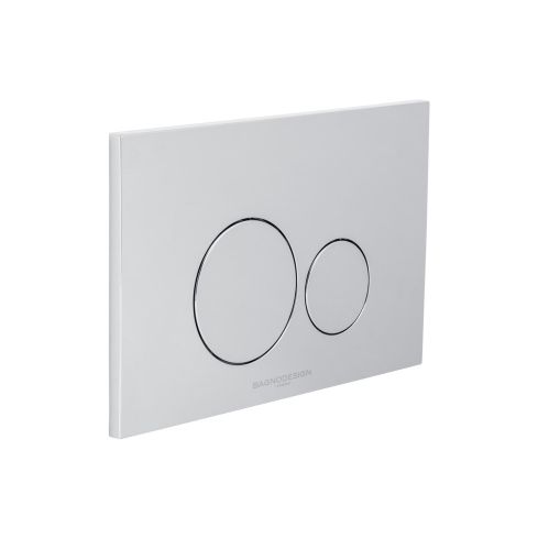 Aquaeco Dual Flush Plate with Round Buttons