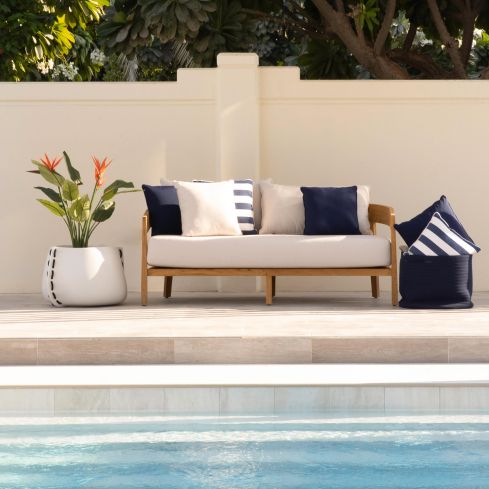 Beach House Outdoor 2 Seater Sofa