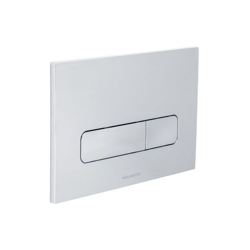 Aquaeco Dual Flush Plate with Rounded Buttons