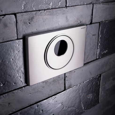 Sigma10 Touchless Mains Operated Dual Flush Plate