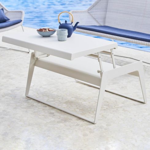 Chill-out Outdoor Coffee Table Single Dual Height