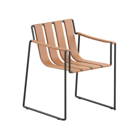 Strappy Outdoor Dining Chair