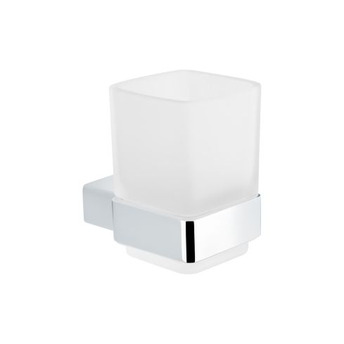 Smooth Wall Mounted Tumbler and Holder