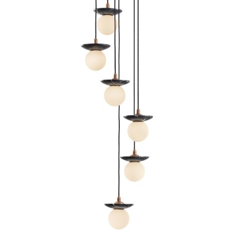 Orbit Indoor 6 Drop Pendant Light