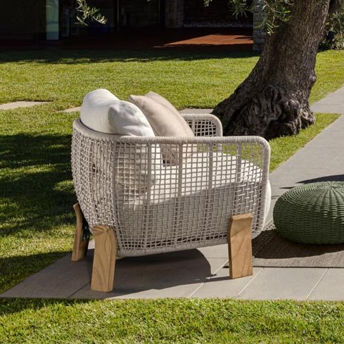 Argo Wood Icon Outdoor Armchair