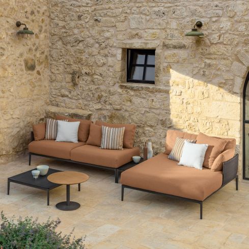 Leaf Icon Outdoor 2 Seater Right Modular Sofa