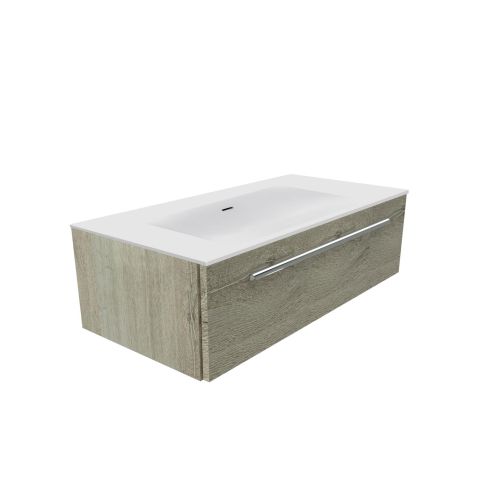 M-Line Vanity Unit With 0 Hole Integrated Basin
