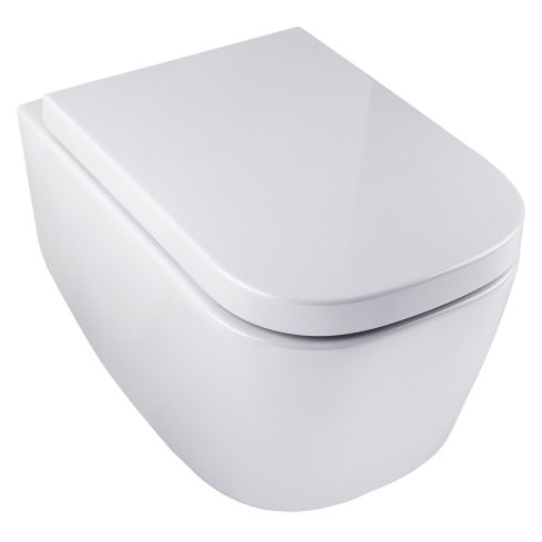 M-Line Rimless Wall Mounted WC with Soft Close Seat and Cover