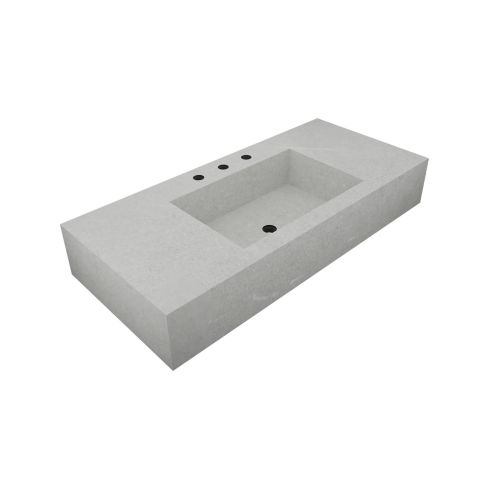 Tignes Countertop Or Wall Mounted Wash Basin Central Bowl