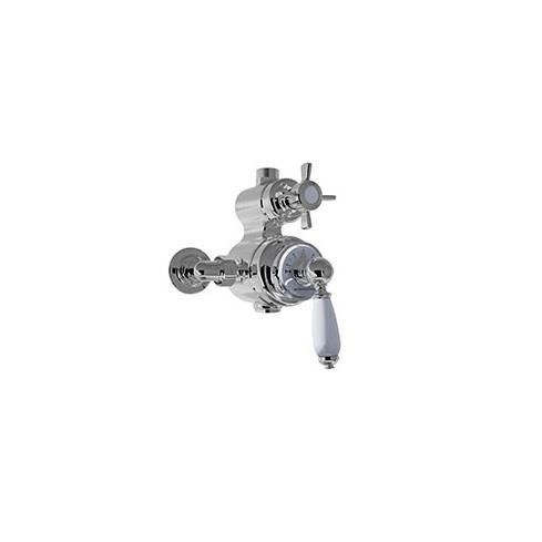 Biarritz Exposed Thermostatic Shower Mixer 1 Outlet