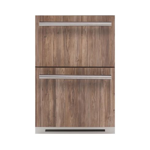 Built-In Indoor Under Counter Refrigerator With 2 Drawers