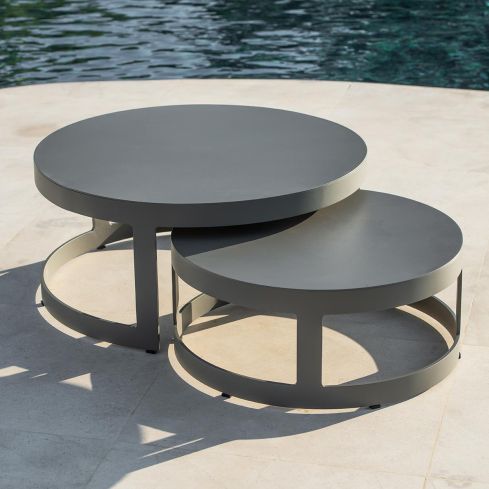 Burford Outdoor Coffee Table with Top