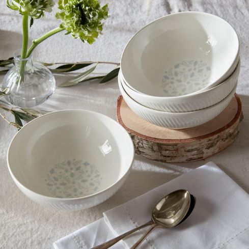 Constance Porcelain Cereal Bowl Set 4 Pieces