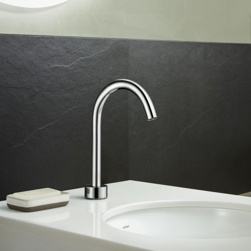 Axent.Zero Deck Mounted Mono Basin Mixer With Touch System