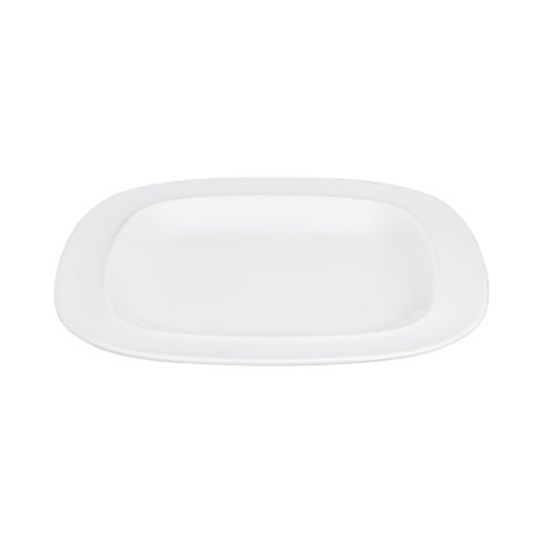 White Square Medium Plate