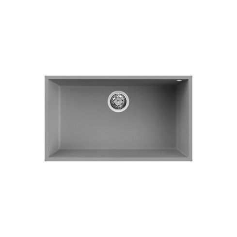 Quadra Undermounted Single Bowl Sink Granitek