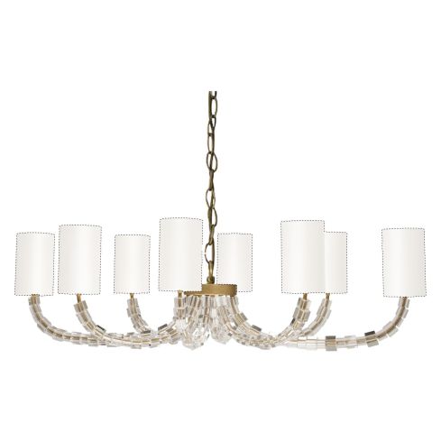 Lartigue Oval Indoor Chandelier Without Lampshade