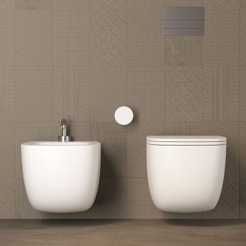 Lola Wall Mounted Rimless WC Pan