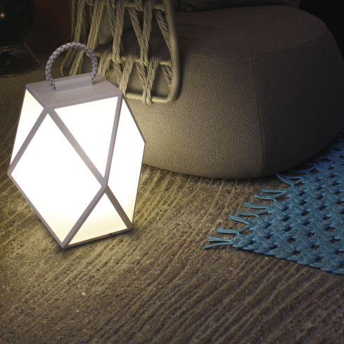 Muse Small Outdoor Rechargeable Lantern