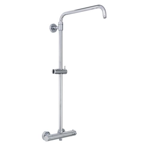 M-Line Diffusion Shower Column with Thermostatic Shower Mixer